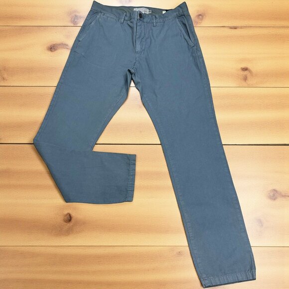 LOGG by H&M Kashmir Blue Slim Fit Chino Trousers - Picture 1 of 9